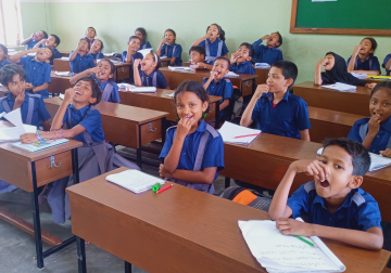 선교지 방글라데시 나자렛학교 영양 간식 나눔