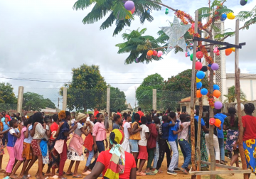 선교지 모잠비크 어린이들의 성탄