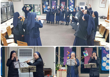 김 쥴리빌리아르 수녀님의 은경축 축하식