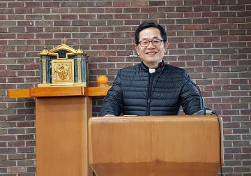 수녀회 상주 신부님으로 한국외방선교회 박서필신부님 새로 부임