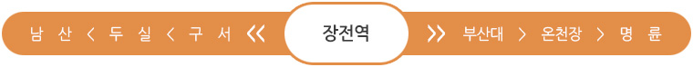 1호선 장전동역(4번 출구)